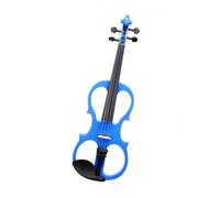 Violin Full Size Electric Violin Balance Sound 4/4 Fiddle Solid Wood Silent Whole SET