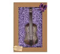 Violin Gift Box - Belgian Dark Chocolate - Handmade Present for Musicians, Graduates or Valentine’s Day - Yummy Decor by Angelina