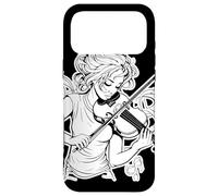 Violin Girl Drawing Folk Music for Girls Case for iPhone 17 Pro Max