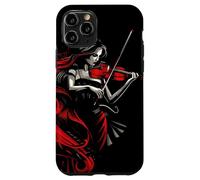 Violin Girl Graphic Fiddler Bluegrass Music Case for iPhone 11 Pro