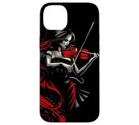 Violin Girl Graphic Fiddler Bluegrass Music Case for iPhone 14 Plus