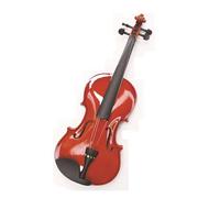 Violin Glossy Violin Red Full Size Beginner's Entry 1/8 1/2 (Color : 3/4)
