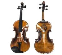 Violin Hand-carved Violin Solid Wood Pattern Grade Examination Performance Collection Violin