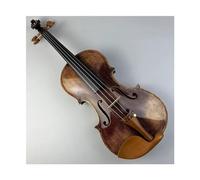Violin Handmade 4/4 3/4 1/2 1/4 1/8 Adult Patterned Solid Wood Violin Jujube Wood Pieces Violin for Beginners(1/8)