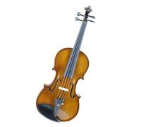 Violin Handmade Painted Ebony Accessories Violin Patterned Violin 3/4 4/4 1/2 Size (Color : 3/4)