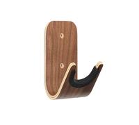 Violin Hanger With Silicone Cradle, Wooden Wall Mount For Violins, Erhus, And String Instruments