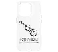 Violin I Call It A Fiddle Case for iPhone 15 Pro