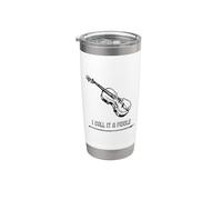 Violin I Call It A Fiddle Stainless Steel Insulated Tumbler