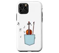 Violin In The Pocket Viola Music Teacher Student Violinist Case for iPhone 11 Pro
