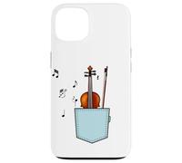 Violin In The Pocket Viola Music Teacher Student Violinist Case for iPhone 13