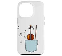 Violin In The Pocket Viola Music Teacher Student Violinist Case for iPhone 13 Pro