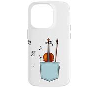 Violin In The Pocket Viola Music Teacher Student Violinist Case for iPhone 14 Pro