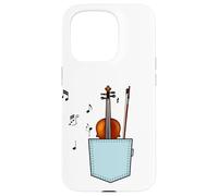 Violin In The Pocket Viola Music Teacher Student Violinist Case for iPhone 15 Pro