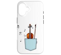 Violin In The Pocket Viola Music Teacher Student Violinist Case for iPhone 16