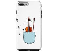 Violin In The Pocket Viola Music Teacher Student Violinist Case for iPhone 7 Plus/8 Plus