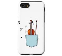 Violin In The Pocket Viola Music Teacher Student Violinist Case for iPhone SE (2020) / 7/8