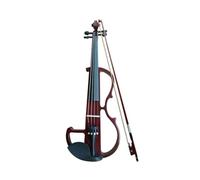 Violin Instruments Black Handmade Electric Violin For Playing Electro Acoustic Music(4)