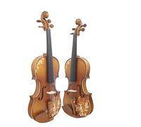 Violin Instruments Carved Violins Professional Handmade Solid Wood Musical Instruments For Adults