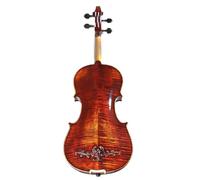 Violin Instruments Hand Carved Violin Made From Natural Maple Wood A Custom Instrument With A Complete Set Of Accessories(Size 3 4)
