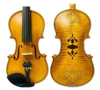 Violin Instruments Professional Violin Instrument With A Painted Back Panel Producing A Loud And Powerful Tone