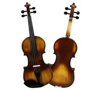 Violin Instruments Solid Wood Violin For Beginner Adults Featuring A Vintage Matte Finish And Suitable For Performance(3/4 full set of accessories.)
