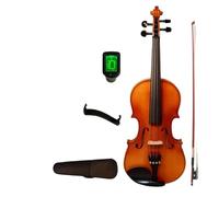Violin Instruments Suitable For Adult Beginners This Violin Features A Solid Wood Texture And Comes With Spare Strings A Bridge And A Tuner