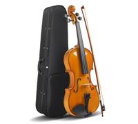 Violin Instruments This Full Size Violin Set For Adult Beginners Includes A Hard Case Bow Shoulder Rest And Other Accessories