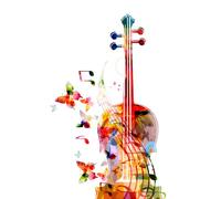 Violin Journal: Creative Violin, 6 x 9 Notebook Journal, Violin Practice Notebook with lined pages, music manuscript staff paper, unlined pages. Gift ... Composers, Conductors, Music Teachers