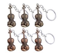 Violin Keychain Creative Unique Fashion Key Ring Pendant Accessories | Small for Women Men Teens Children