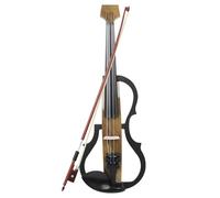 Violin Kit Headless Electro-acoustic Violin Carbon Fiber Silent Violin Adult Professional-grade Electronic Violin(G)