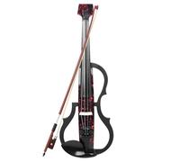 Violin Kit Headless Electro-acoustic Violin Carbon Fiber Silent Violin Adult Professional-grade Electronic Violin(F)