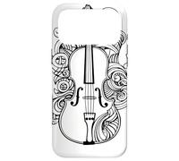 Violin Line Art Cello Baroque Music Case for iPhone 17 Pro Max