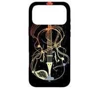 Violin Line Art Retro Style Bluegrass Music Case for iPhone 17 Pro Max