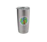 Violin Makes The World Go Round, Violinist String Musician Stainless Steel Insulated Tumbler