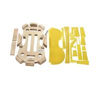 Violin Making Template Kit, 4/4 Size Model Parts for Workshop Fabrication, Accessories for Crafting Violin, Style A, Perfect for DIY Projects