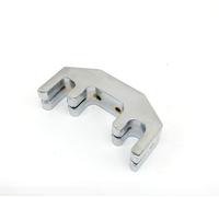 Violin Musical Instrument Accessories Zinc Alloy Violin Mute Multicolor(Silver)
