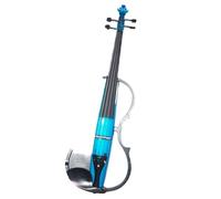 violin Musical Instrument Professional Playing Electroacoustic Pickup Electronic Violin Blue