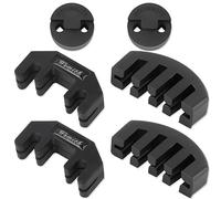 Violin Mute,6 Pcs Rubber Violin Practice Mute Set for Violin and Small Viola,Included 4 Pcs Claw Style & 2 Pcs Round Tourte Style, Ultra Practice Silencer(Black)