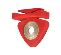 Violin Mute Durable Accessories Simple Installation for Musical Instrument Red, 2.6 x 2.4 x 1.1 cm