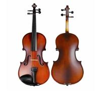 Violin Natural Flamed Maple Acoustic Violin 1/2 1/4 1/8 4/4 3/4 Antique Matt Violino Full Size Musical Instrument With Accessories (Color : 1/4)