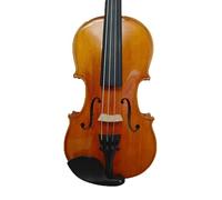 Violin Natural Solid Wood Handmade Violin With Beautiful Pattern And Good Sound 4/4 3/4 (Color : 1/8)