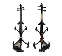 Violin Newly Model BK Color 4/4 Electric Violin Solid Wood 5 Strings (Color : 4 strings)