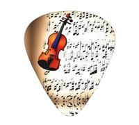 Violin Notes 12 Pieces Guitar Cubes for Guitar and Ukulele, Unique Guitar Gift