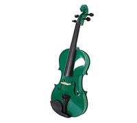 Violin Outfit, Acoustic Violin, 4/4 Acoustic Violin Case Bow Rosin Green - Violin Set for Beginners Students Adults