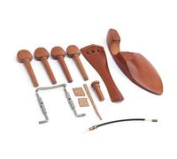 Violin Part Accessory, Violin Tailpiece Fine Workmanship Violin Endpin Jujube Wood Violin Accessory Kit Elegant Design for Endpin for ChinRest