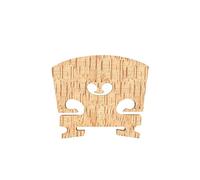 Violin Parts 15'' Viola Bridge Snowflake Pattern Maple Bridge Natural Air Drying Viola Parts Accessories