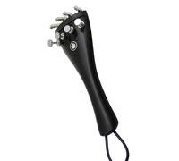 Violin Parts 1pcs Inlay 4/4 3/4 1/2 1/4 Violin Tailpiece With Tuners Tail Gut Accessories Fittings(3/4)