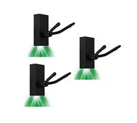 violin parts 3PCS Violin Neck Support LED Wall Mount Hanger Hook Viola Instrument Violin Wall-mounted Hanger Rack Hook Light Neck Holder