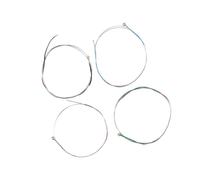 violin parts accessories 4 PCS For 3/4-4/4 1/2 1/4-1/8Violin Strings Aluminium Alloy Wound Universal Full Set Fiddle String Accessory (Color : Type 2)