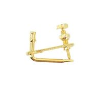 violin parts accessories 4pcs/lot Golden Fine Tuner Copper Plating Fine Tuning Violin Strings Hook 1/4 1/2 3/4 4/4 Fiddle Violin Accessories (Color : 3/4)